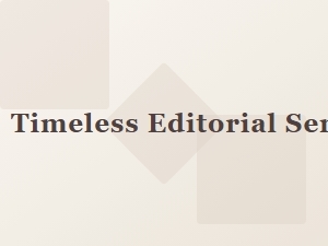 Elegant Serifs for Timeless Luxury Magazine Covers